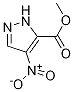 4-Nitro-2H-pyrazole-3-carboxylic acid Methyl ester Structure