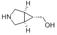 (1R,5S,6R)-3-azabicyclo[3.1.0]hexan-6-ylmethanol 化学構造式
