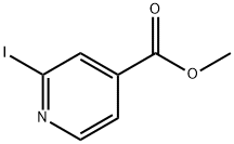 2-ヨードイソニコチン酸メチル 化学構造式