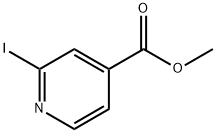 2-IODO-ISONICOTINIC ACID METHYL ESTER Structure