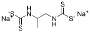 1-Methylethylenebis(dithiocarbamic acid)disodium salt Struktur