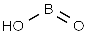 偏硼酸,13460-50-9,结构式