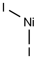 ニッケル(II)ジヨージド 化学構造式