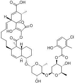 9′′′-ノルクロロトリシン 化学構造式
