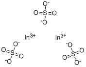 Indium sulfate Struktur