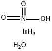 硝酸铟,13465-14-0,结构式