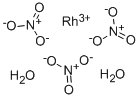 硝酸铑 (III) 二水合物, 13465-43-5, 结构式