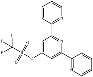 4'-TRIFLUOROMETHYLSULFONO-2,2':6',2''-TERPYRIDINE Structure