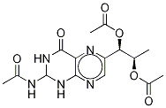 2,3-Dihydro-2-N-acetyl-1',2'-di-O-acetyl-biopterin-d3 Structure