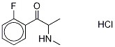 2-Fluoroephedrone-d3 Hydrochloride Struktur