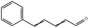 5-苯基戊-2,4-二烯醛, 13466-40-5, 结构式