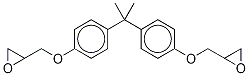Bisphenol A-d6 Diglycidyl Ether Structure