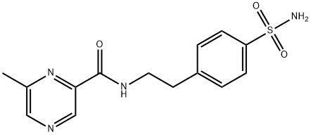 格列吡嗪杂质B, 1346600-54-1, 结构式