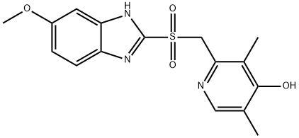 4-Hydroxy OMeprazole Sulfone Struktur