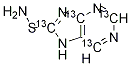 Azathioprine-13C4 Structure