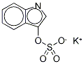 3-Indoxyl Sulfate-d4 PotassiuM Salt Structure