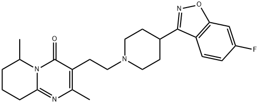 6-Methyl Risperidone Struktur