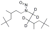 N-Nitroso-N,N-di(3,5,5-triMethylhexyl)aMine-d4 Structure