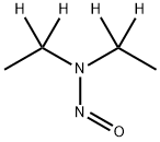 N-亚硝基二乙胺-D4, 1346603-41-5, 结构式
