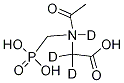 N-Acetyl Glyphosate-d3 化学構造式