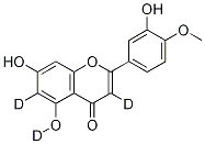 RAC-ヘスペレチン-D3 化学構造式
