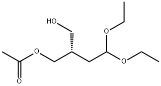 2-(2,2-diethoxyethyl)-1,3-propanediol monoacetate Structure