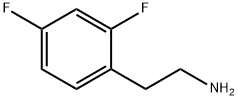 2-(2,4-二氟苯基)乙胺 结构式