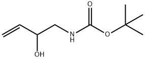 Carbamic acid, (2-hydroxy-3-butenyl)-, 1,1-dimethylethyl ester (9CI) Structure