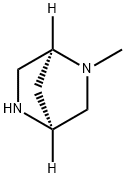 (1S,4S)-5-甲基-2,5-二氮杂双环(2.2.1)庚烷 结构式