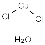 CUPRIC CHLORIDE HYDRATE Structure