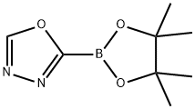 2-(4,4,5,5-TETRAMETHYL-1,3,2-DIOXABOROLAN-2-YL)-1,3,4-OXADIAZOLE Structure