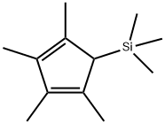 TRIMETHYL(2,3,4,5-TETRAMETHYL-2,4-CYCLOPENTADIEN-1-YL)SILANE Structure