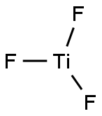 トリフルオロチタン(III) 化学構造式