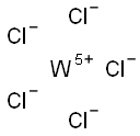 TUNGSTEN (V) CHLORIDE Structure