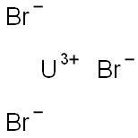 Uranium(III) bromide. Struktur