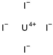 uranium tetraiodide Structure