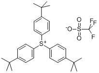 TRIS(4-TERT-BUTYLPHENYL)SULFONIUM Struktur