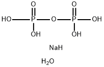 Sodium pyrophosphate decahydrate Struktur
