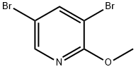2-METHOXY-3,5-DIBROMO-PYRIDINE Struktur
