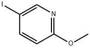 5-碘-2-甲氧基吡啶 结构式