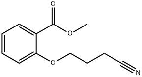 METHYL 2-(3-CYANOPROPOXY)BENZOATE Struktur