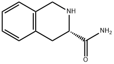1,2,3,4-四氢异喹啉-3(S)-羧酸胺 结构式