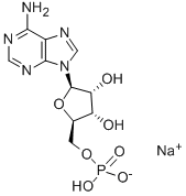 ADENOSINE5'-MONOPHOSPHATESODIUMSALT Structure