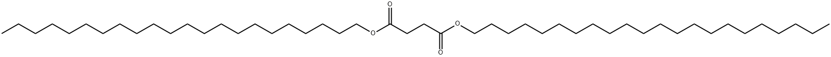 ブタン二酸ジドコシル 化学構造式