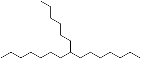 8-Hexylpentadecane Struktur