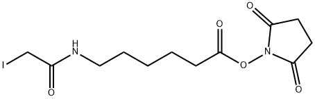 6-(IODOACETAMIDO)CAPROIC ACID N-*HYDROXYSUCCINIMIDE Structure