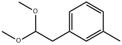 3-甲基苯基乙醛缩二甲醇,134769-80-5,结构式