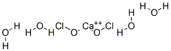 Calcium hypochlorite tetrahydrate, reagent  (crystals), 98% (titr.) 结构式