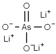 砷酸锂, 13478-14-3, 结构式
