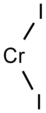 クロム(II)ジヨージド 化学構造式